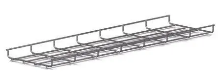 Produktfoto 1 von RS PRO Kabelrinne, T. 30 mm x 100mm x 3 m Edelstahl 304