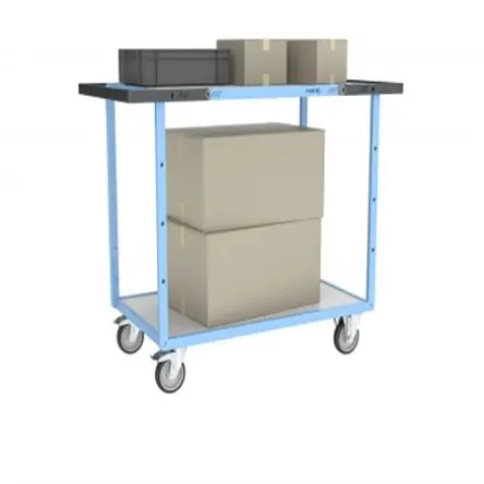 Produktfoto 1 von FIMM 2 Gestellwagen, Stahl Rahmen, max. 250 kg 850 mm, 955 mm 500 mm