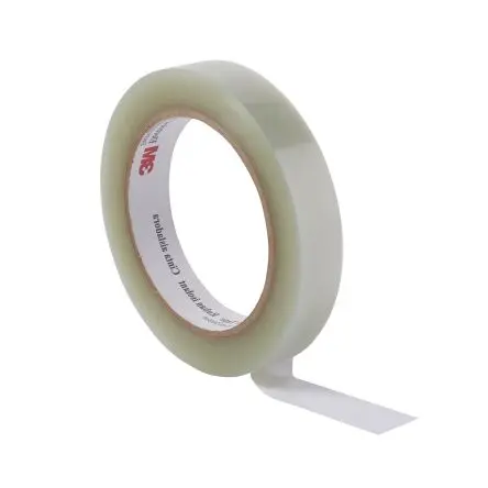 Produktfoto 1 von 3M Tape 74 Polyethylenterephthalat Isolierband Gelb,  Stärke  0.02 mm x 25mm x 66 m, 0 °C bis 130 °C