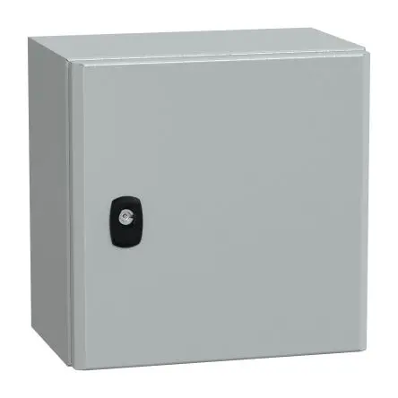 Produktfoto 1 von Schneider Electric PanelSeT S3D Stahl Wandanschlusskasten Grau IP66, HxBxT 300 mm, 300 mm x 200 mm