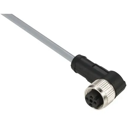 Produktfoto 1 von Telemecanique XZCPV, 4-polig Sensor-Betätigungselementkabel, M12 Buchse 4, Länge 10 m
