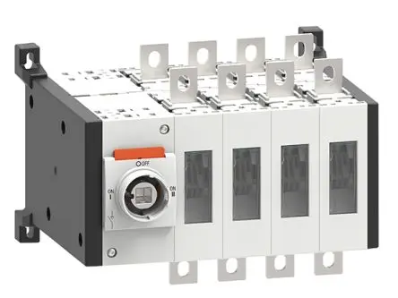 Produktfoto 1 von Lovato GL Umschalter 3-polig Schraubanschlussklemme 200A Schwarz IP65, IP20