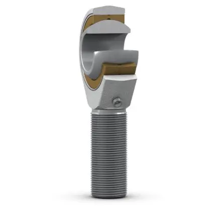 Produktfoto 1 von SKF Stahl Gelenkkopf, Wellen-Ø 6 mm, M6 Metrisch, Traglast bis 4.3 kN