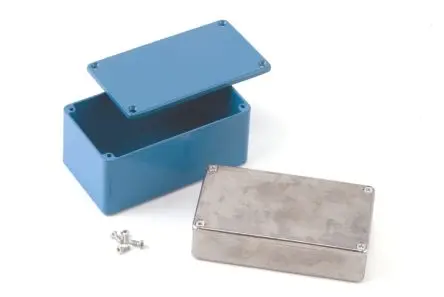 Produktfoto 1 von Deltron 462; Gehäuse; Aluminiumdruckguss; Blau IP54 Breite 121 mm Höhe 55 mm Länge 172 mm