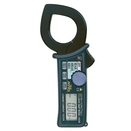 Produktfoto 1 von Kyoritsu K2433R Stromzange Leckstrommesszange 400 A CAT III, 600 V dc, ISO-kalibriert