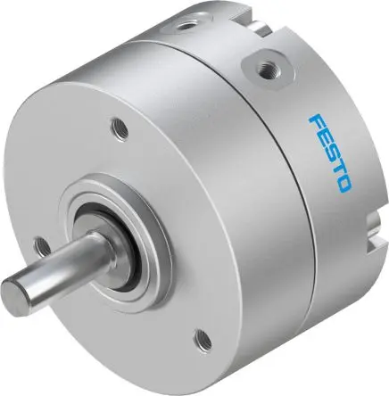 Produktfoto 1 von Festo DRVS 1845708 Pneumatischer Drehantrieb, Drehwinkel 90°, Bohrung Ø 8mm, 8 bar DRVS