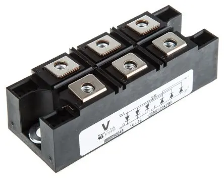 Produktfoto 1 von Vishay Brückengleichrichter-Modul 1200 V 1.18 kA Panel 1.63 V INT-A-pak Einfach 6-Pin 10 mA