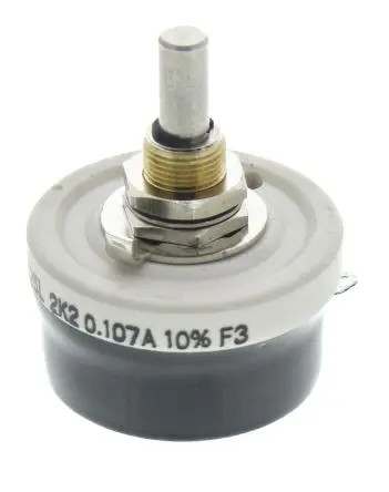 Vishay Rheostat, 2.2 kΩ 107mA 10 % 25 W, Schaft ø 6 mm, Frontplattenmontage, Bohr ø 10.5 mm, Lötöse