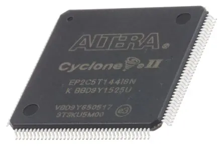 Produktfoto 1 von Altera FPGA Cyclone II 4608 Zellen 4608 Einh. TQFP 144-Pin