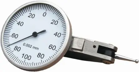 Produktfoto 1 von RS PRO Prüfmessuhr Metrisch, bis 0.2 mm, Auflösung 0.002 mm ±0.02 mm, ISO-kalibriert