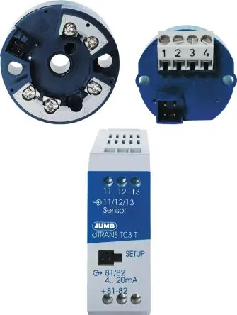 Produktfoto 1 von Jumo Temperaturgeber 30V dc für Analog Ausgang Analog