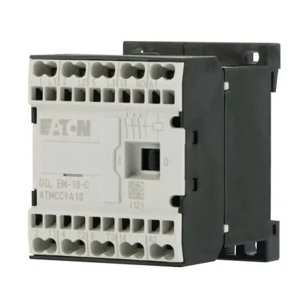 Produktfoto 1 von Eaton Eaton Moeller Schütz 24V-Spule, 3-polig, 690V / 42 A 24V 3 kW 1 Schließer Spiegelkontakt, Motorsteuerung