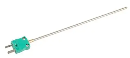 Produktfoto 1 von RS PRO Edelstahl Mineralisoliertes Thermoelement Typ K, Ø 3 mm x 150 mm -40 °C → 1100 °C, ISO-kalibriert