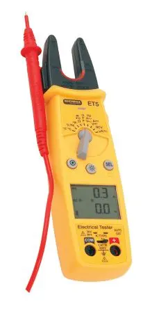 Produktfoto 1 von Martindale ET5 Multifunktionsprüfgerät 600V ac max. Kapazität, MOSFET, Widerstand, SSR-isolierter Flyback-Wandler,