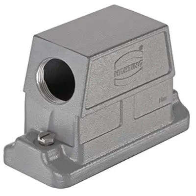 Produktfoto 1 von HARTING Han HP Direct B Haube Schraubbefestigung, Kabel 16B Haube, IP66, IP68, IP69, IPx9K