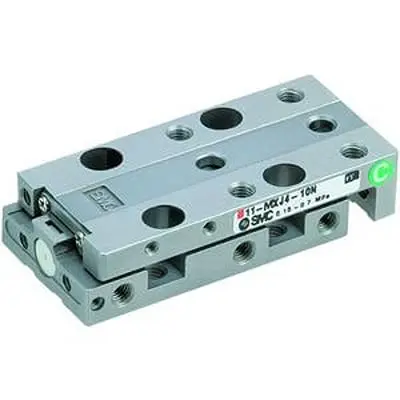 Produktfoto 1 von SMC MXJ MXJ8-10 Pneumatik-Führungszylinder 10 mm Doppeltwirkend, Bohrung Ø 8 mm bis 0.7 Mpa