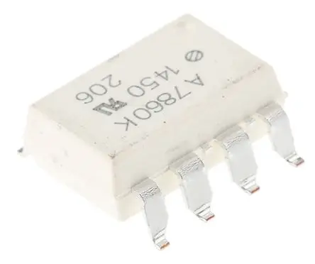 Produktfoto 1 von Broadcom HCPL-786 Oberfläche 1 Optokoppler DC-In, 8-Pin DIP, Isolation 3.75 kVrms