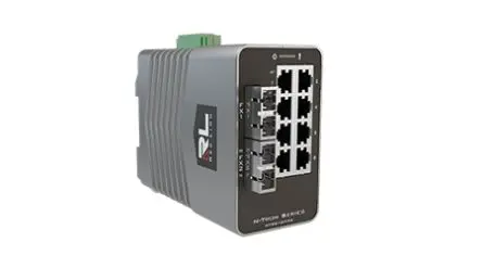 Produktfoto 1 von N-Tron Industrial-Ethernet-Switch 10-Port Managed
