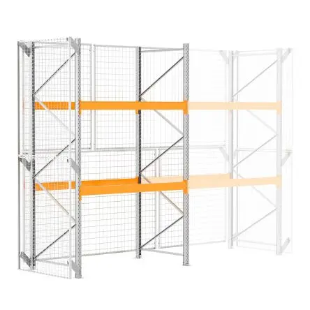 Manorga Regalsystem, Stahlblech, Galvanisiert, 3000 mm x 2700mm, 1100 mm, 1000 kg Last