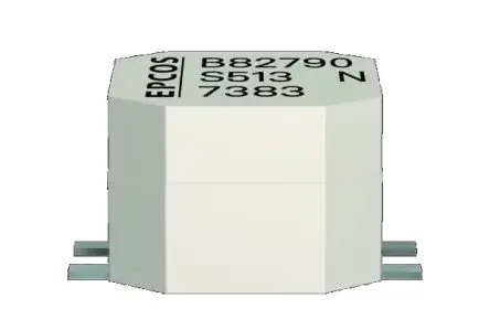 Produktfoto 1 von TDK B82790C0/S0 500 A Gleichtaktdrossel, 11 μH 80 mΩ, 0.08 Ω 42V / 60Hz, 60 °C Oberfläche AEC-Q200