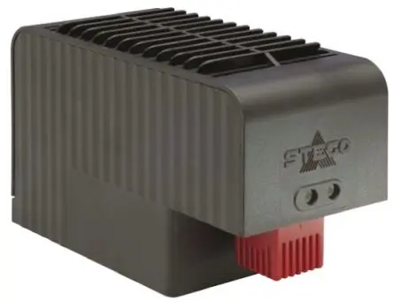 Produktfoto 1 von STEGO Schaltschrank-Heizung, 1000W, 1kW, 63 m³/h, 80 °C, 220V ac, 240 V ac, B 88mm, T. 152.5 mm