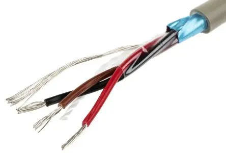 Produktfoto 1 von Alpha Wire Pro-Tekt Datenkabel, 2-paarig 100 m Ø 4.22 mm Polyvinylchlorid isoliert Grau