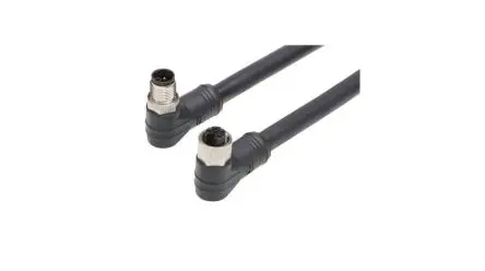 Produktfoto 1 von Molex Brad Micro-Change, 4-polig konfektioniertes Sensorkabel, M12, Rechtwinklig Buchse / Stecker rechtwinklig Stecker,