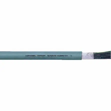 Produktfoto 1 von Lapp ÖLFLEX CLASSIC FD 810 Steuerkabel, 12-adrig 17 AWG Ungeschirmt Grau, 25 m, Polyvinylchlorid