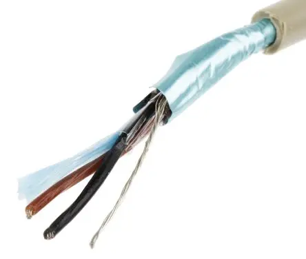 Produktfoto 1 von Alpha Wire Pro-Tekt Datenkabel, 2-paarig 100 m Ø 4.04 mm Polyvinylchlorid isoliert Grau