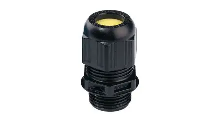 Produktfoto 1 von WISKA ESKE Ex-Kabelverschraubung, PG13.5 Polyamid Schwarz 7 mm/ 13 mm, IP68, IP66