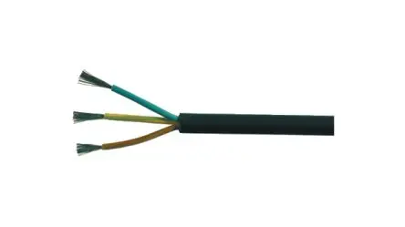 Kabeltronik H07RN-F Elektrokabel, 5-adrig Schwarz, 100 m 60 °C, 750V, Gummi