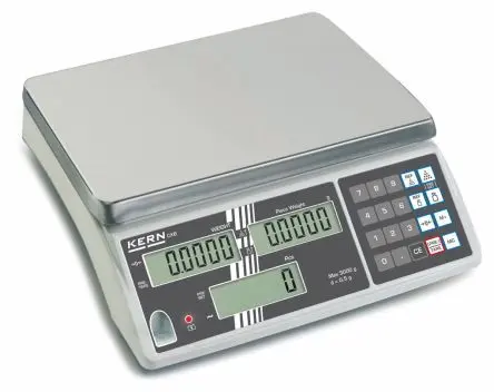 Produktfoto 1 von Kern CXB 30K2 Elektronische Waage mit Zählfunktion 30kg / Auflösung 2 g, ISO-kalibriert