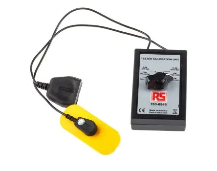 Produktfoto 1 von RS PRO ESD-Prüfer Handgelenk & Fuß H. 40 mm, DKD/DAkkS-kalibriert