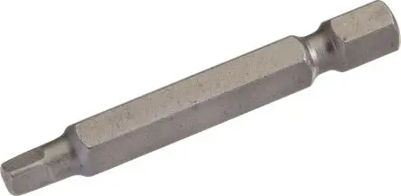 Produktfoto 1 von SAM 1/4 in 1/4 in Vierkant Schraubbit, Vierkant Metall, 5-teilig, 50 mm