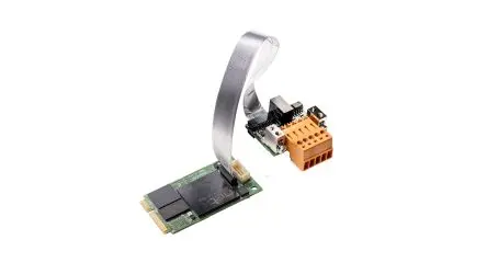 Hilscher 1 Anschl. Mini-PCI Express Serielle Karte 0.5Mbit/s 5-polig