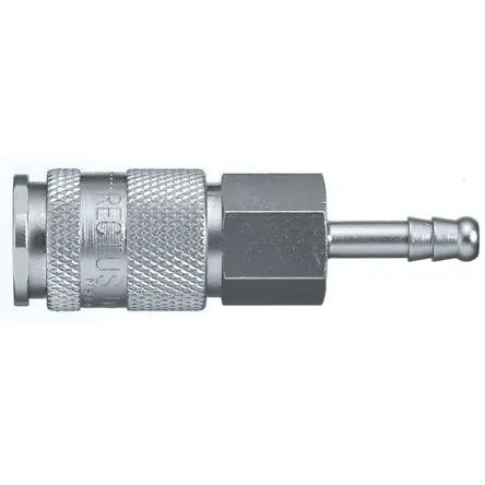Produktfoto 1 von Legris Pneumatische Schnellsteckkupplung, Messing vernickelt Buchse, Stecker, 23mm
