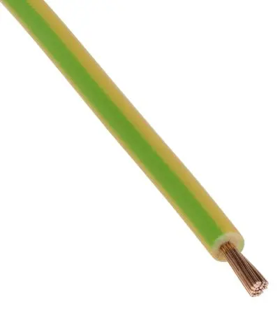 Produktfoto 1 von Lapp H05Z-K Schaltdraht 1 mm² 100 m Grün, Gelb Ø 2.9 mm Raucharm, halogenfrei (LSZH) Vernetzte Isolierung