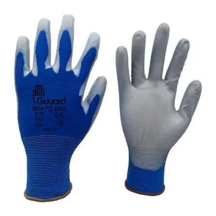 Produktfoto 1 von GUYARD BOA FIT ESD Handschuhe Größe 11 Polyamid Grau Polyurethan 10