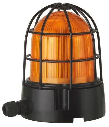 Produktfoto 1 von Werma 839 LED Signalleuchte Gelb 230V Basis x 189 mm