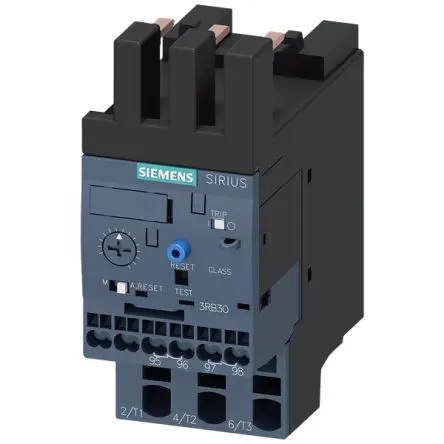 Produktfoto 1 von Siemens 3RB3 Überlastrelais / 0.4A, 109 mm x 45mm