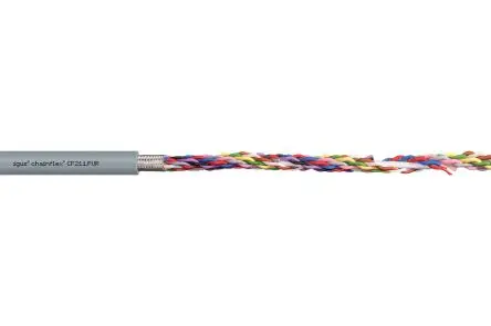 Produktfoto 1 von Igus CF211.PUR Datenkabel 0.5 mm² 100 m Ø 9 mm Polyvinylchlorid isoliert Grau