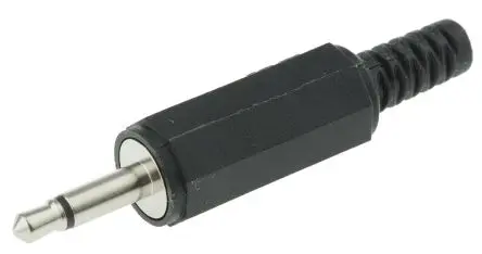 Produktfoto 1 von Lumberg Klinkenstecker 3.5 mm Gerade Kabel Buchse 1 S/W 1A Lot