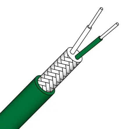 Prosensor PTPK Geschirmt 7 25 m Polyvinylchlorid-isoliert Thermoelement Kabel/Draht für Thermoelement Typ K, 105 °C