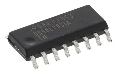 Produktfoto 1 von Texas Instruments Sender-IC 4 TTL, CMOS LVDS, 400 Mbit/s Oberfläche 4 Elem./Chip, SOIC 16-Pin