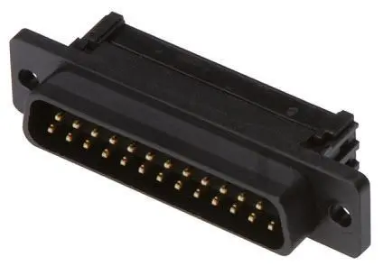 Produktfoto 1 von ASSMANN WSW A-DSF D-Sub-Steckverbinder 15 gewinkelt, 25-polig 2.54 mm Raster, Kabel Stecker, mit Leiterplatte