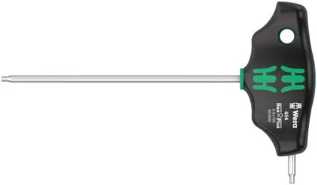 Produktfoto 1 von Wera Sechskantschlüsselsatz Sechskant Metrisch Kurzer und langer Arm 2.5 x 100 mm