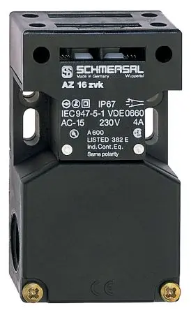 Produktfoto 1 von Schmersal AZ16 Sicherheitsschalter Betätigungselement Betätiger inklusive 1 Glasfaserverstärkter Kunststoff