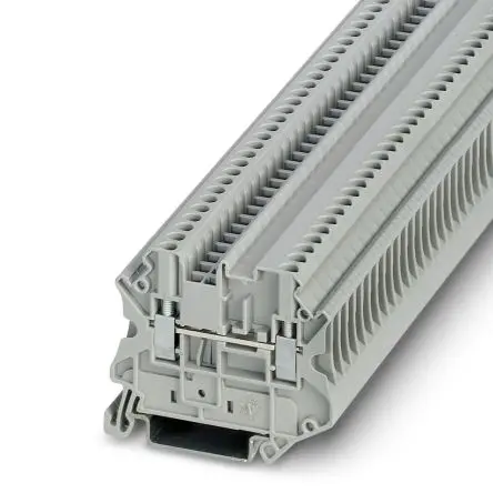 Produktfoto 1 von Phoenix Contact UT 2.5 Anschlussklemmenblock für Durchkontaktierung 1 Grau, 0.14mm², 4 mm², 800V Schraubbefestigung