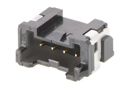 Produktfoto 1 von Molex 50557 Leiterplattenleiste gewinkelt, 5-polig / 1-reihig, Raster 2 mm Raster Oberfläche, Ummantelt