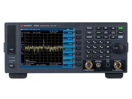 Produktfoto 1 von Keysight Technologies N9322C Tischausführung Spektrumanalysator, 7000000 kHz, 9 kHz / 7 GHz, Ethernet, ISO-kalibriert